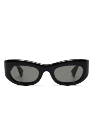 GUCCI キャットアイサングラス Gucci Eyewear キャットアイ サングラス | ブラック | FARFETCH JP