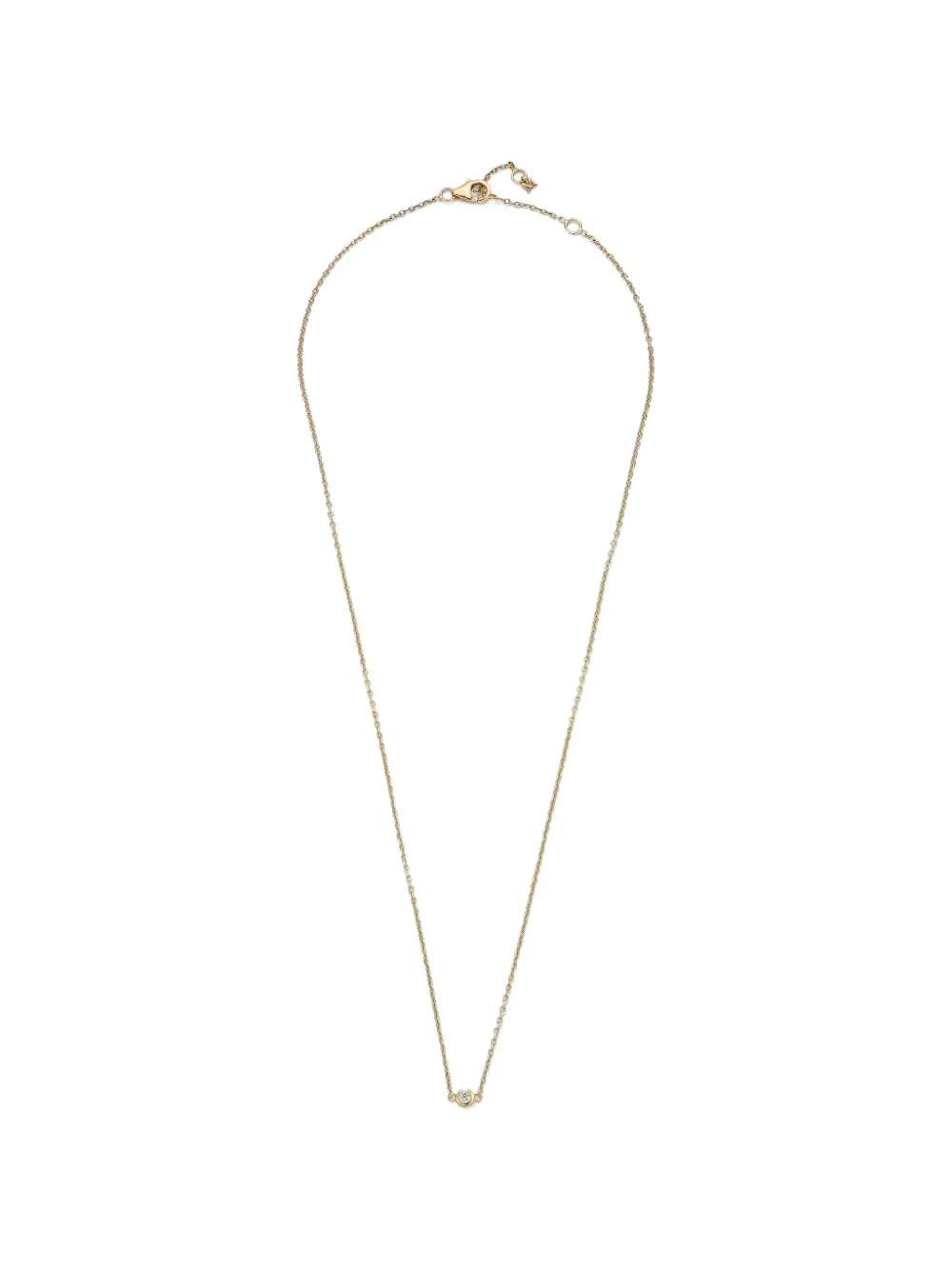 Mateo Diamond Dot chain necklace - Oro