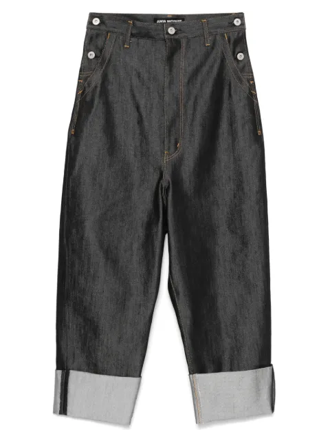 Junya Watanabe Jeans con cuciture a contrasto