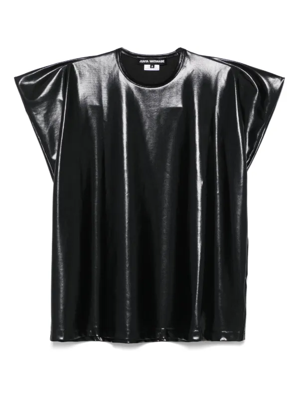 Junya Watanabe Foiled T-shirt in Black