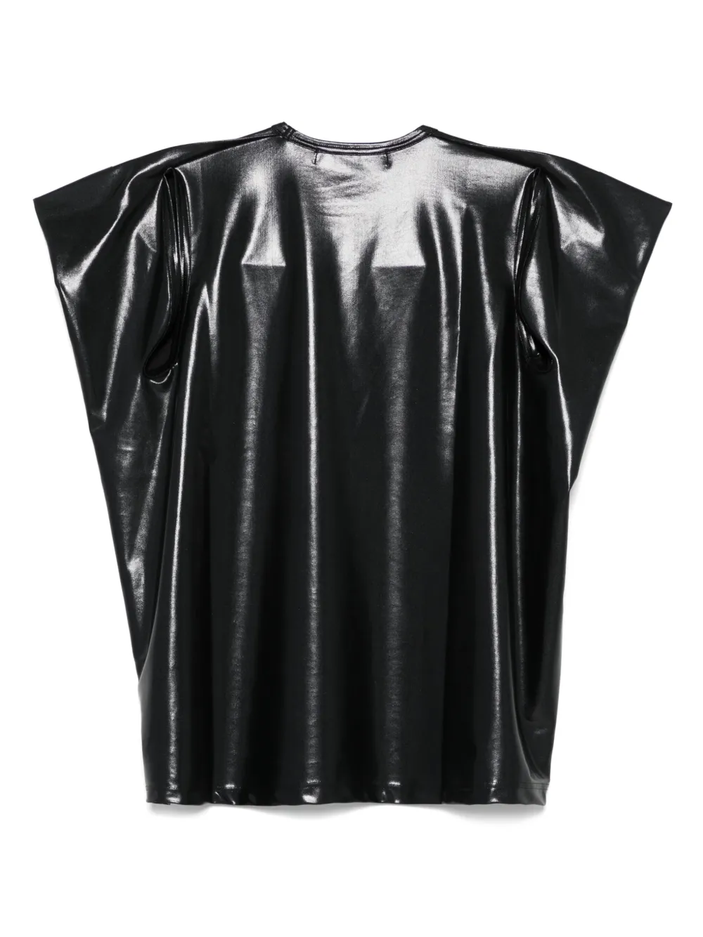 Junya Watanabe Glanzend T-shirt Zwart