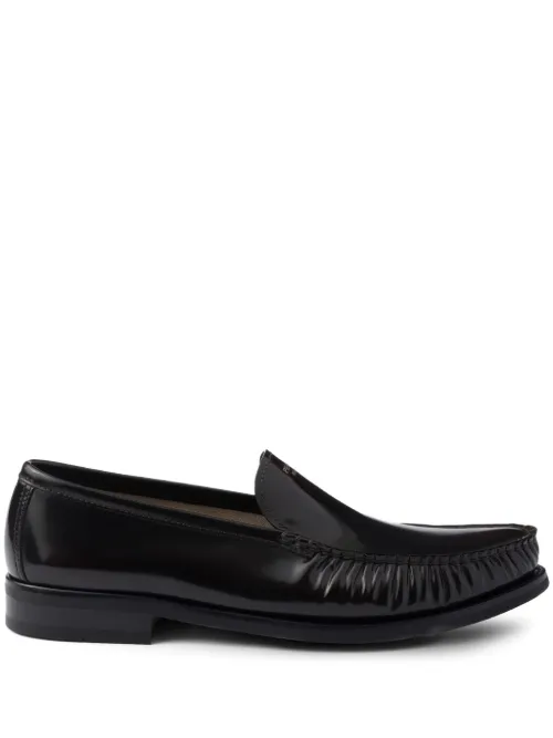 Prada mocassins en cuir - Marron - Prada - Modalova