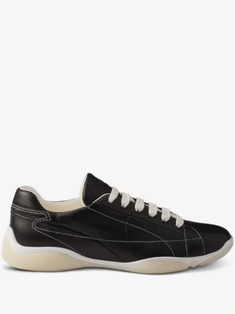 Prada leather sneakers