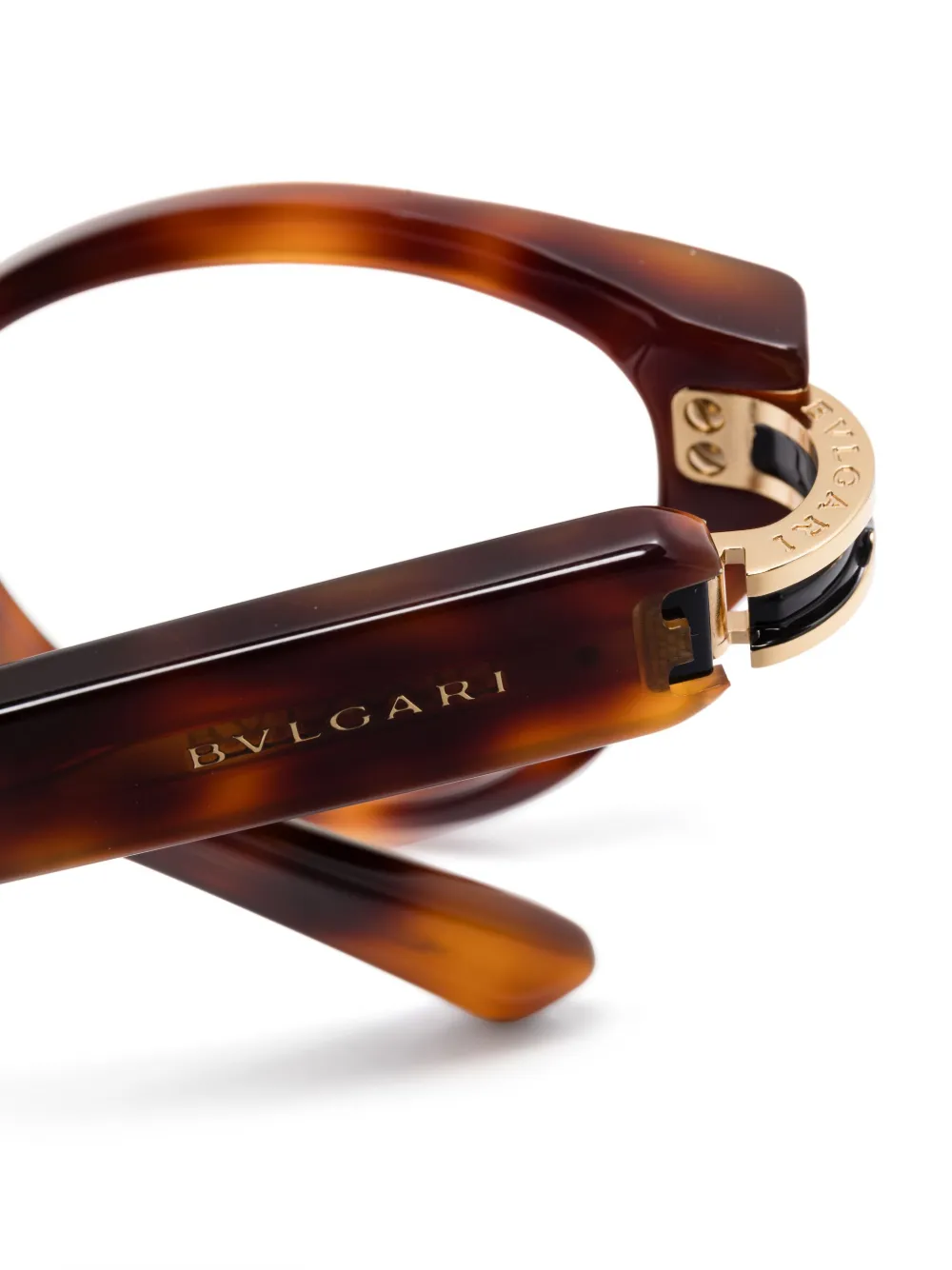  Bvlgari Butterfly-frame Glasses - Brown 