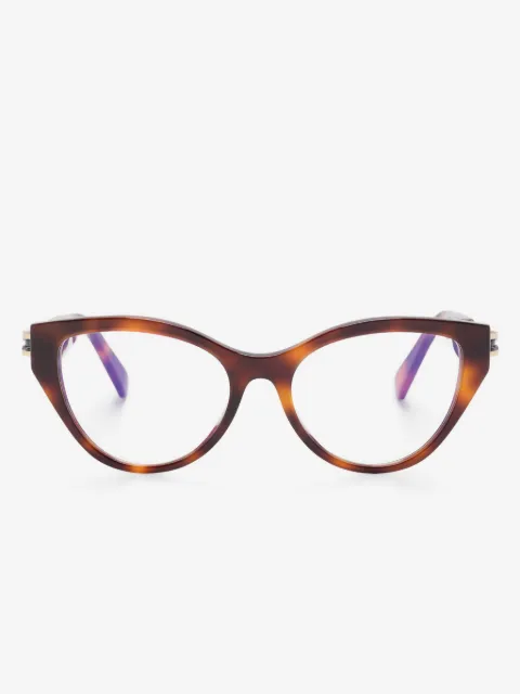 Bvlgari butterfly-frame glasses