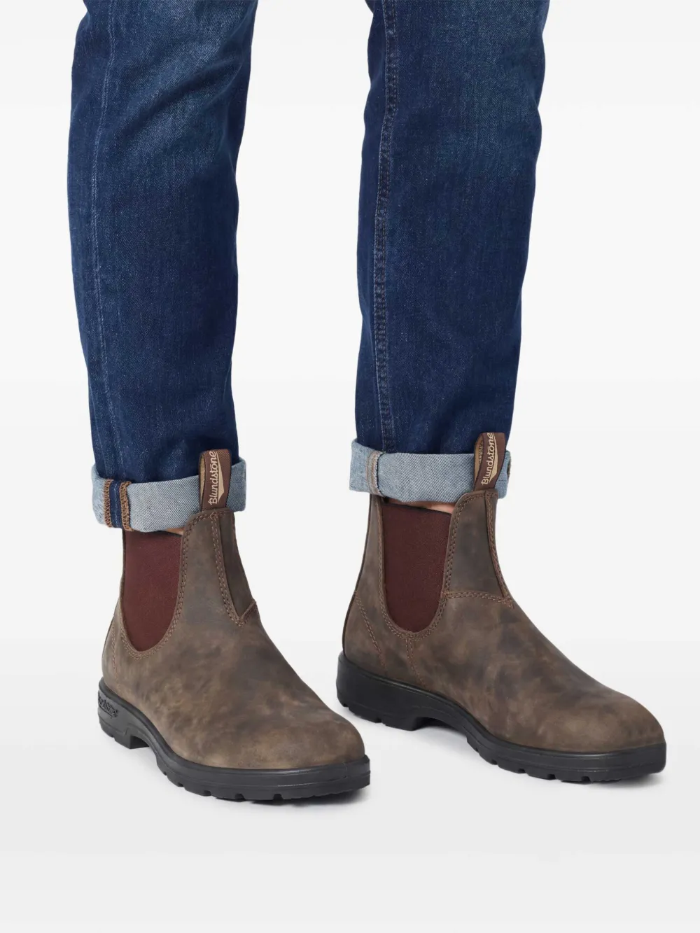 Blundstone elasticated Chelsea boots | Brown | Image 1