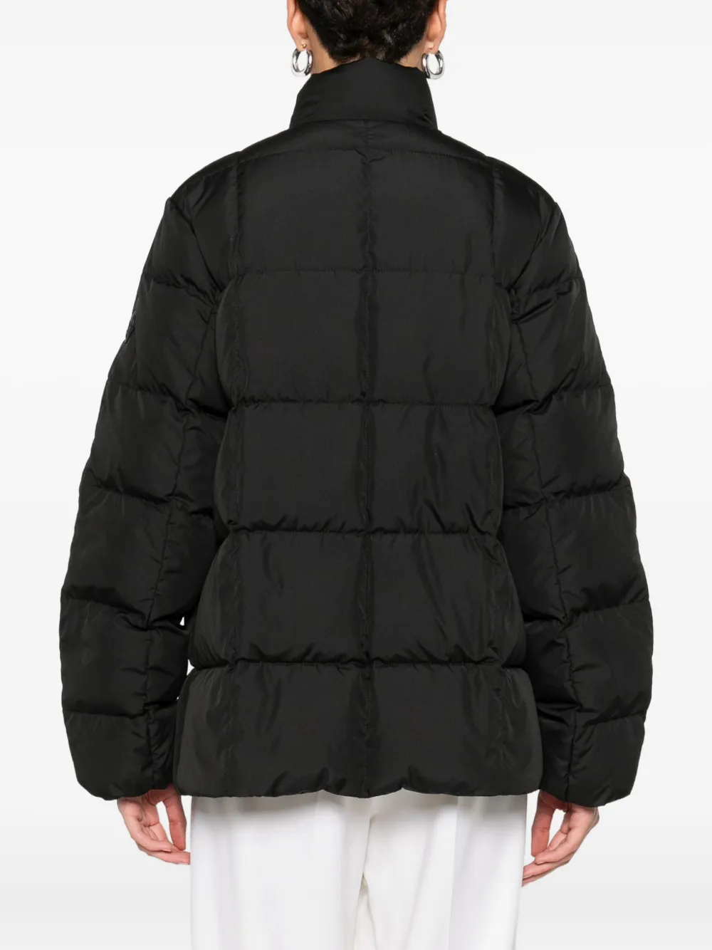 Moncler Cochevine gewatteerd jack Zwart