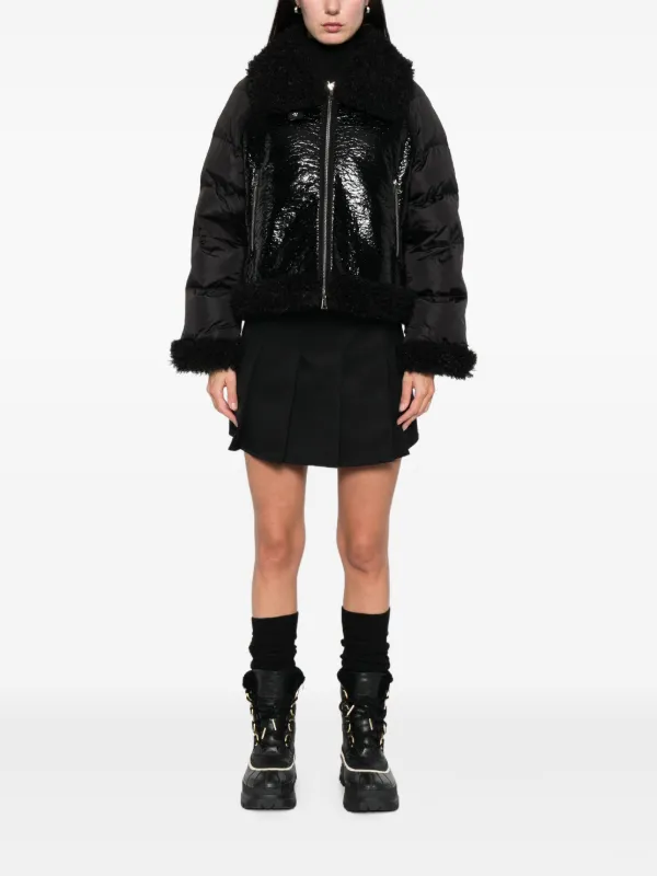 あ*す様 ⭕️MONCLER ブラック ジップアップジャケットS Moncler ジップアップ ボンバージャケット | ブラック | FARFETCH JP