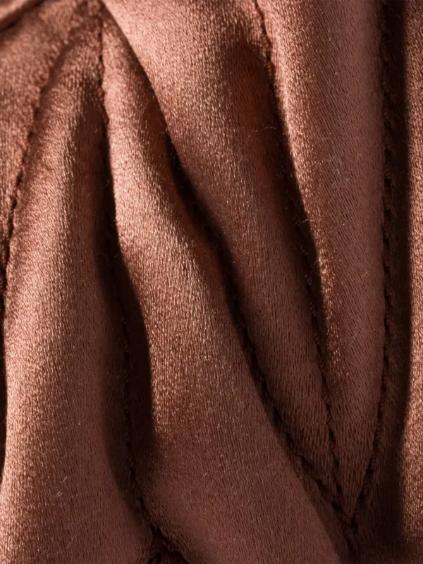 Miu Miu Mini Wander Tote Bag | Brown | FARFETCH CA