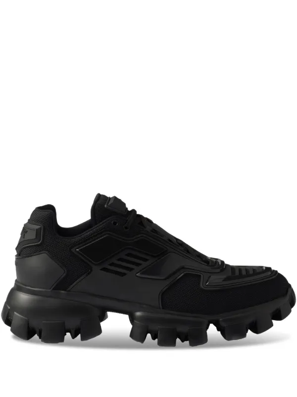 Prada Cloudbust Thunder chunky-sole Sneakers | Black | FARFETCH Prada Cloudbust Thunder chunky-sole Sneakers | Black | FARFETCH