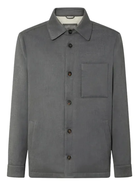 Corneliani button-fastening overshirt