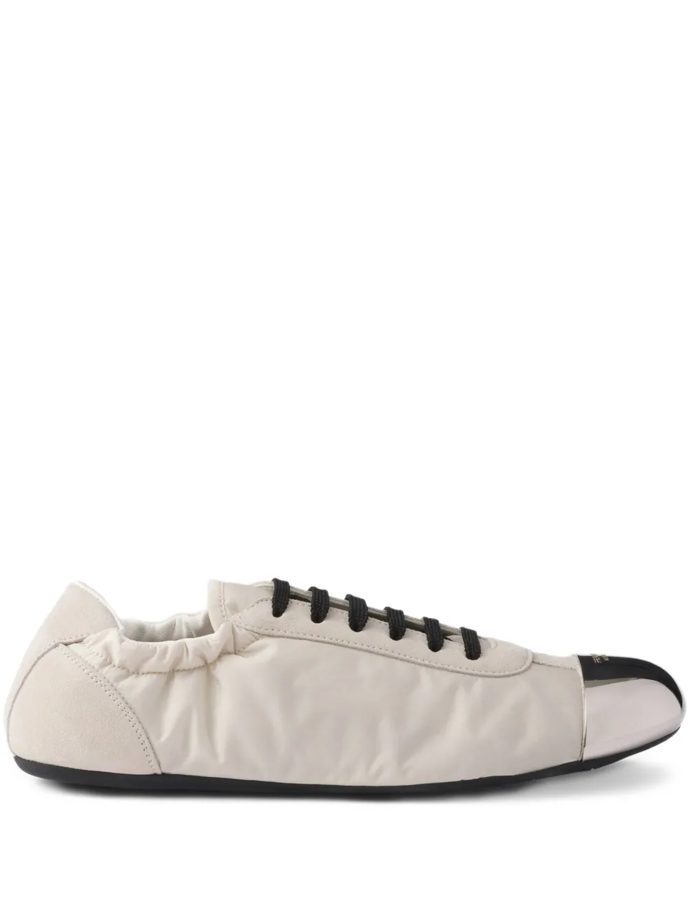 Prada Laced Ballet Flats