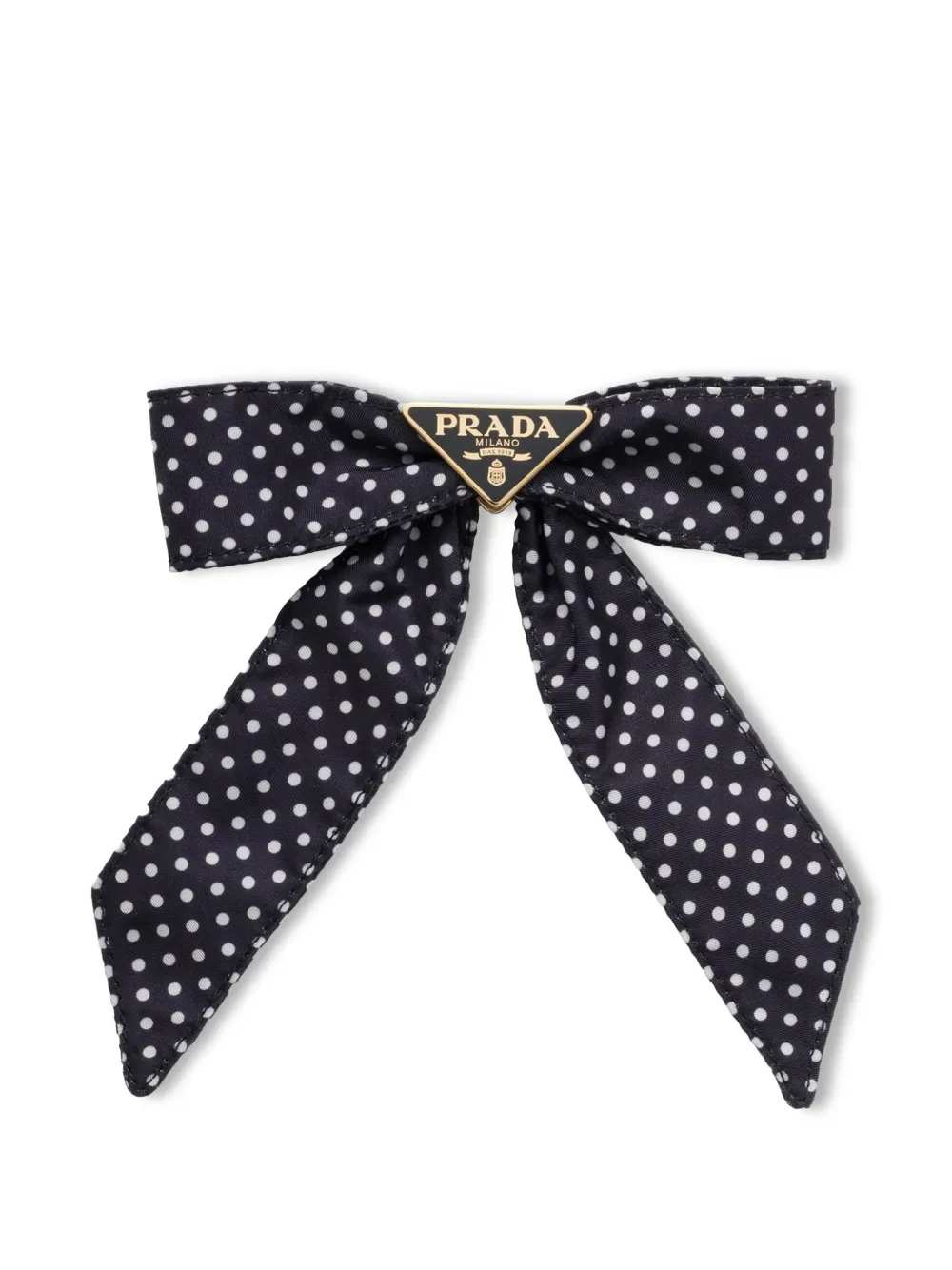 Prada polka dot hair bow | Blue | Image 1