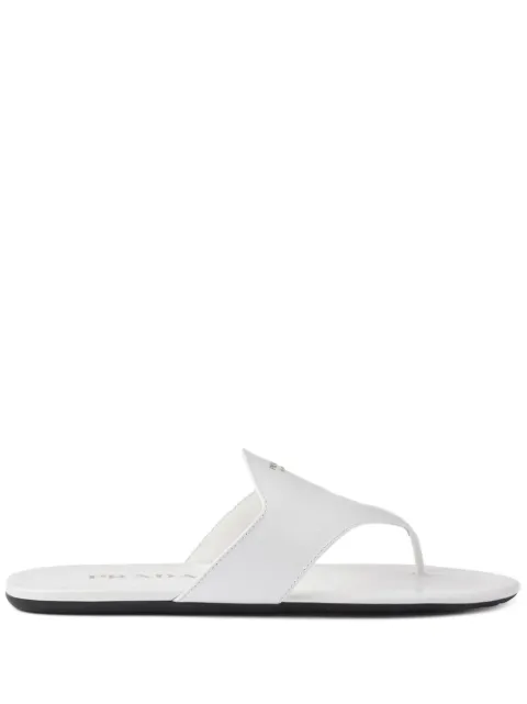Prada two-strap flat sandals