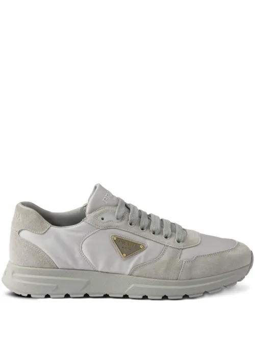 Baskets Prax 2.0 à détails en daim - Prada - Modalova