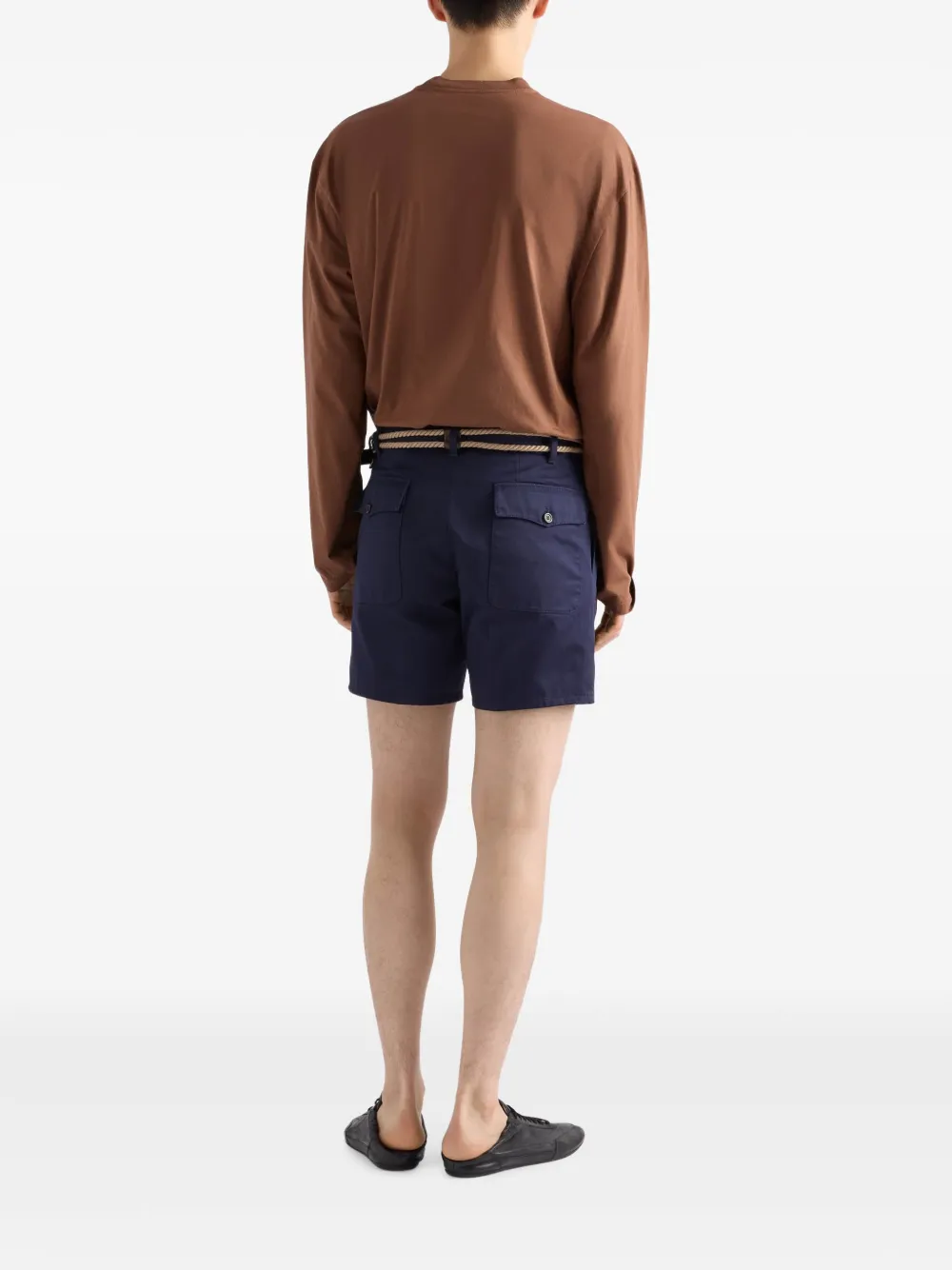 Prada Bermuda shorts Blauw