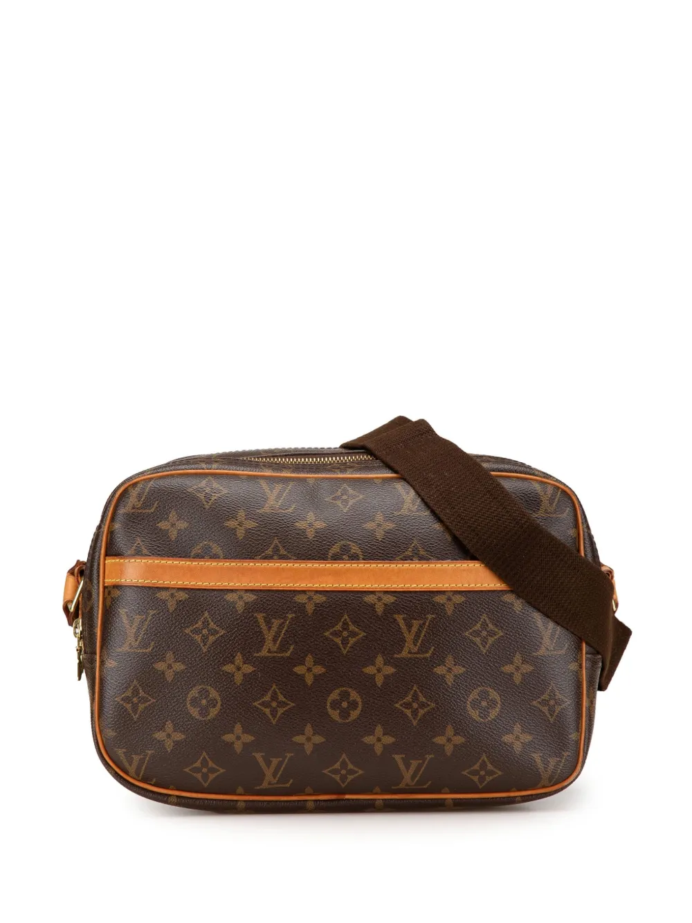 Louis Vuitton Pre-Owned 2015 モノグラム リポーター PM ショルダーバッグ - ブラウン Louis Vuitton Pre-Owned 2015 モノグラム リポーター PM ショルダーバッグ - ブラウン