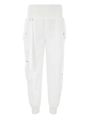 Stella McCartney graphic-print Tapered Track Pants | White | FARFETCH