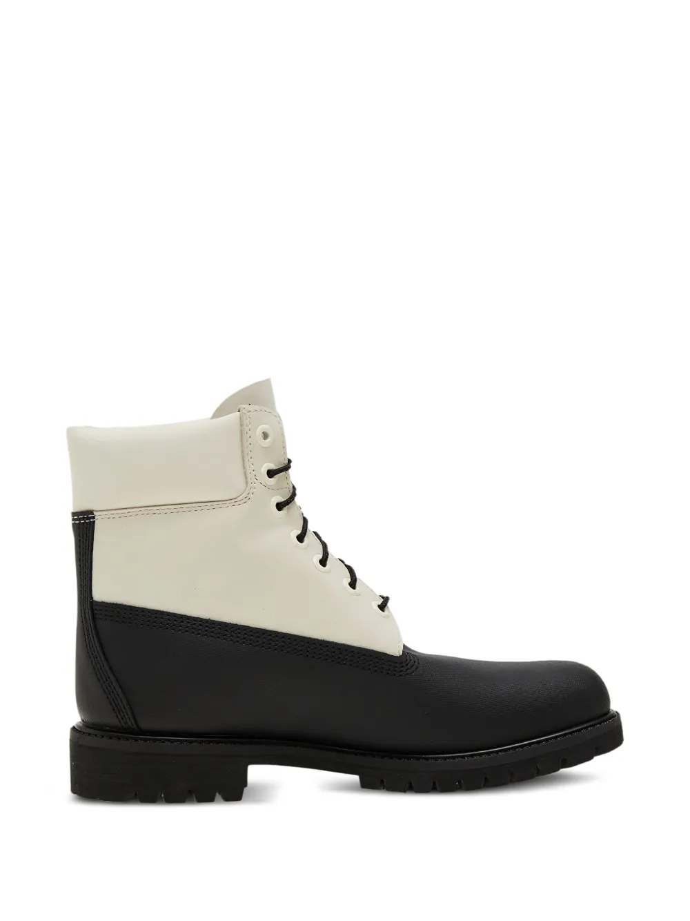 Timberland 6 Inch Lace Up Boots | White | FARFETCH