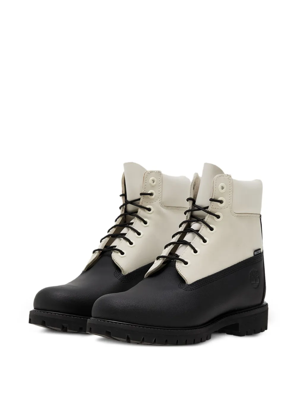 Timberland 6 Inch Lace Up boots White