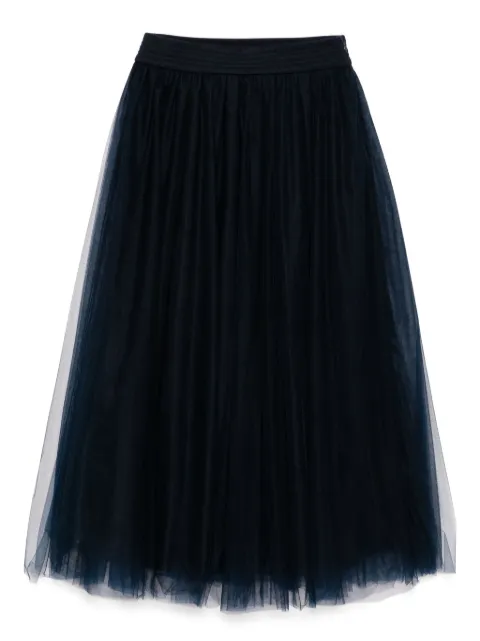 Fabiana Filippi Tulle midi skirt