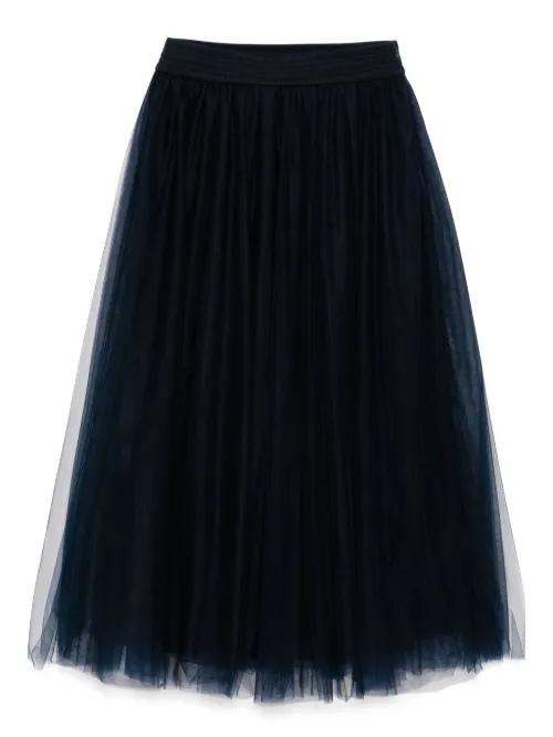Jupe en tulle à coupe mi-longue - Fabiana Filippi - Modalova
