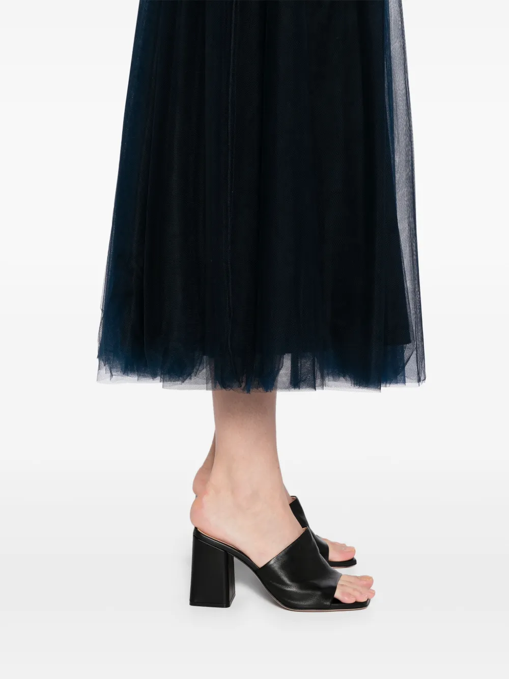 Fabiana Filippi Tulen midi-rok Blauw