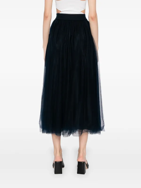 [FABIANA FILIPPI]チュールミディスカート Fabiana Filippi チュール ミディスカート | ブルー | FARFETCH JP