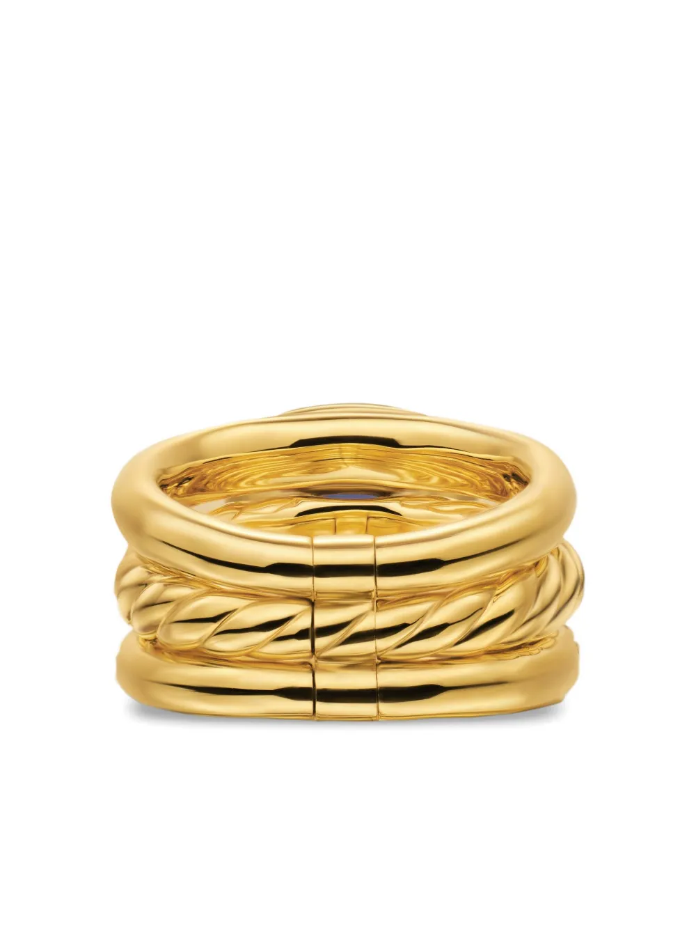 David Yurman 18K yellow gold DY Mercer ® iolite and diamond ring | Image 2