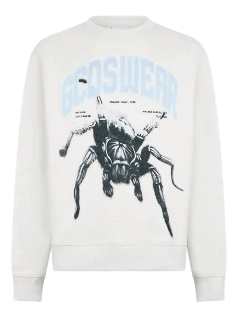 GCDS spider-print sweatshirt