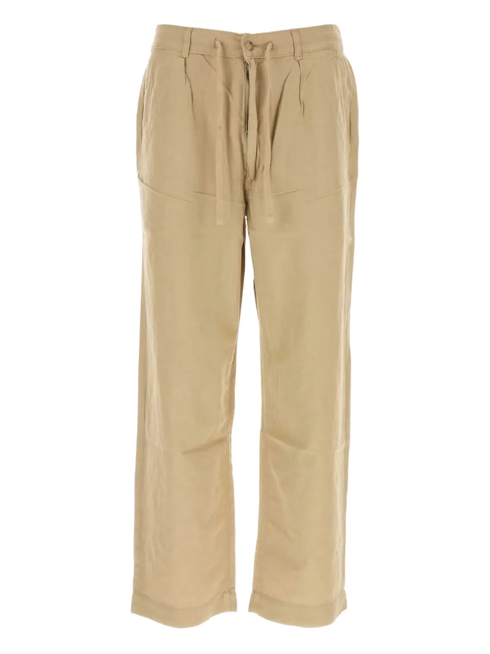 POLO RALPH LAUREN LINEN-BLEND TROUSERS