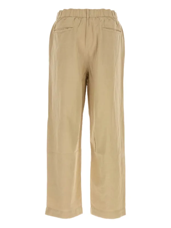パンツ Polo Ralph Lauren Linen Trousers Polo Ralph Lauren linen-blend Trousers | Neutrals | FARFETCH RO