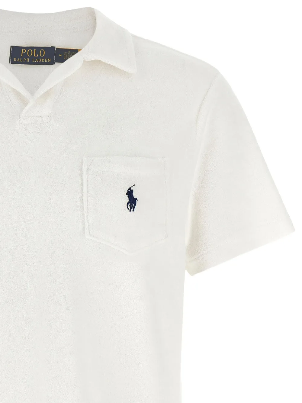 Polo Ralph Lauren Poloshirt van badstof Wit