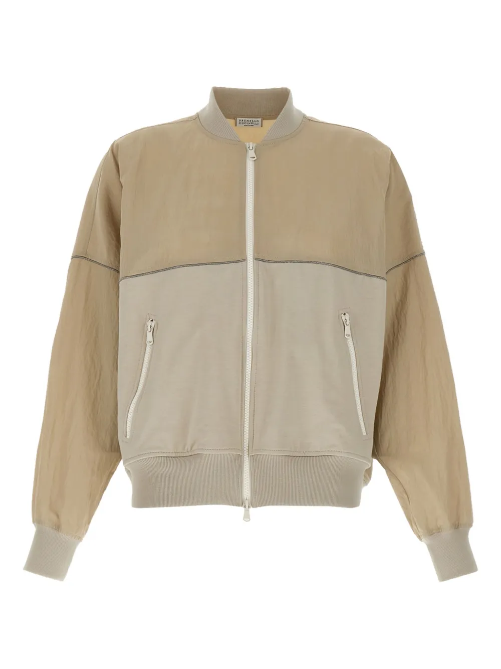 Brunello Cucinelli cotton jacket | Neutrals | Image 1