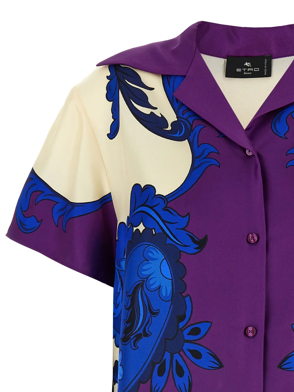 ETRO Blouse met paisley-print Wit