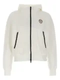Brunello Cucinelli logo-patch hoodie - White