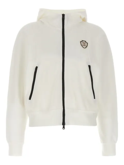 Brunello Cucinelli logo-patch hoodie 
