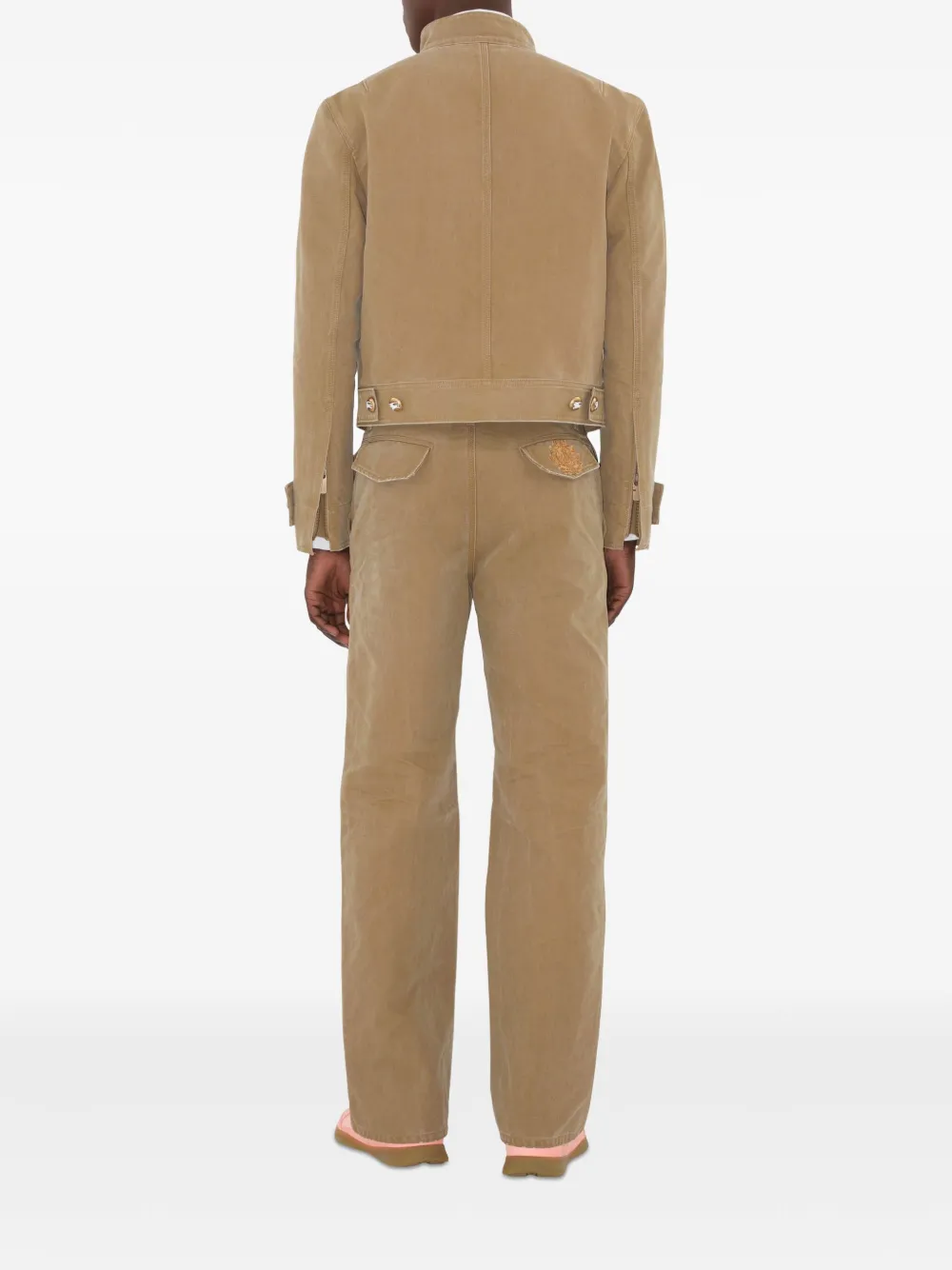 Burberry Katoenen broek Beige