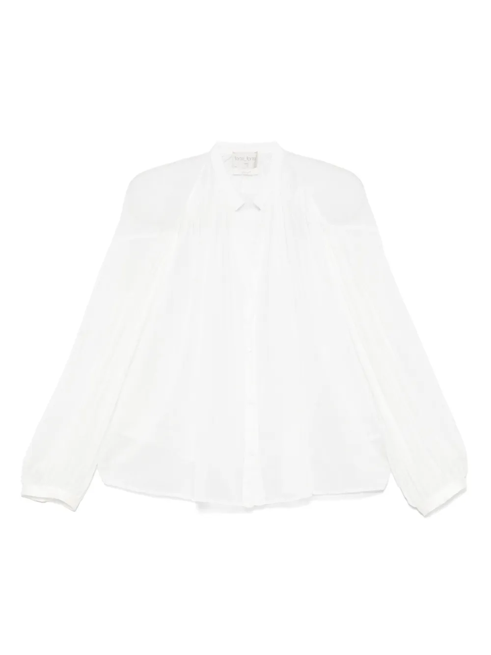 Forte Forte camisa traslúcida | blanco | Image 1