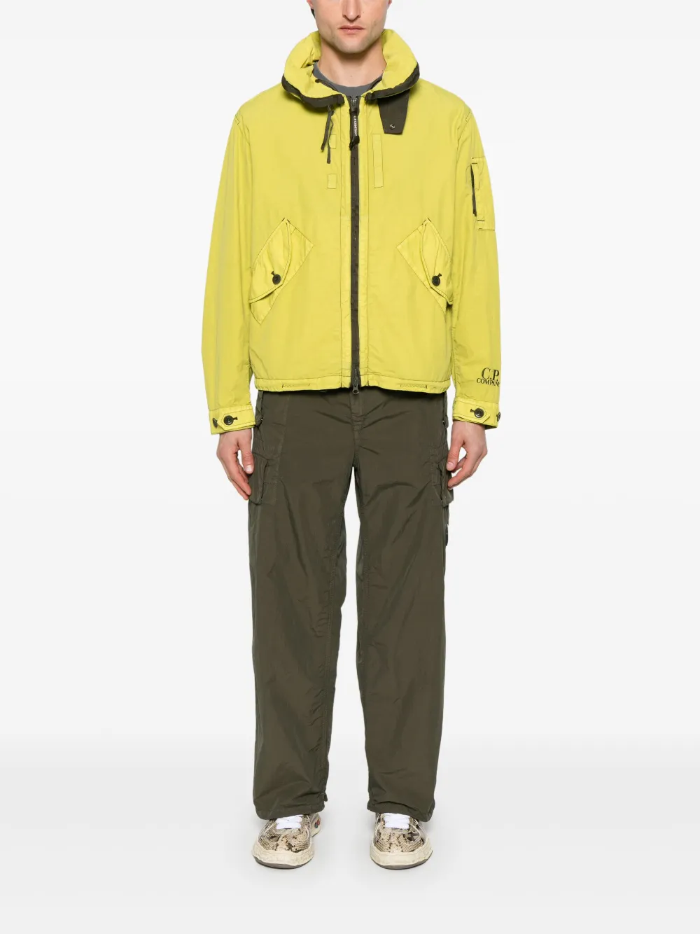 c.p.company C.P. Company Straight cargo broek - Groen