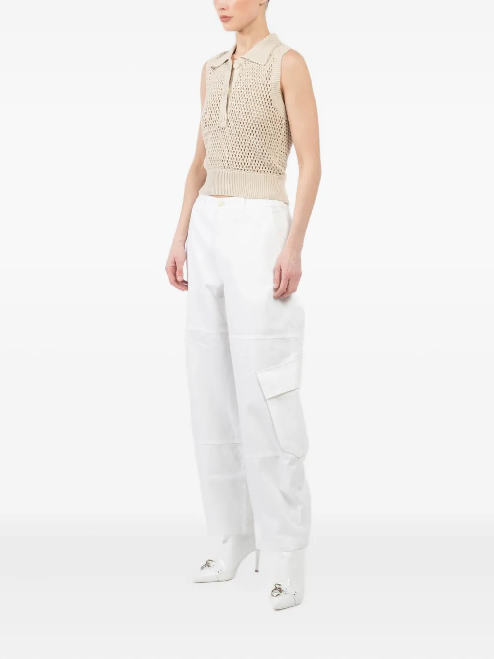 FRAME Cargo broek Wit