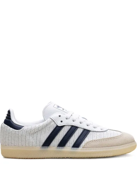 adidas Samba Knit "White/Night Indigo" sneakers