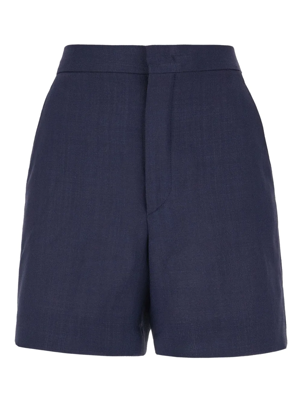 Tagliatore High waist shorts Blauw