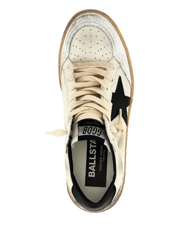 スニーカー BALL STAR SNEAKERS Golden Goose Ball star sneakers with vintage effect | The