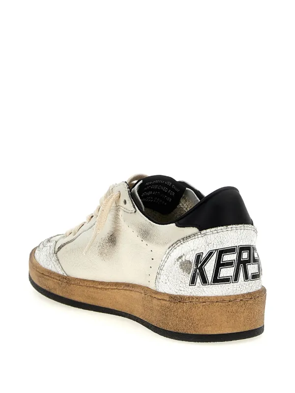 スニーカー Golden Goose White Leather Ball-Star Sneakers Men's Ball Star in white leather