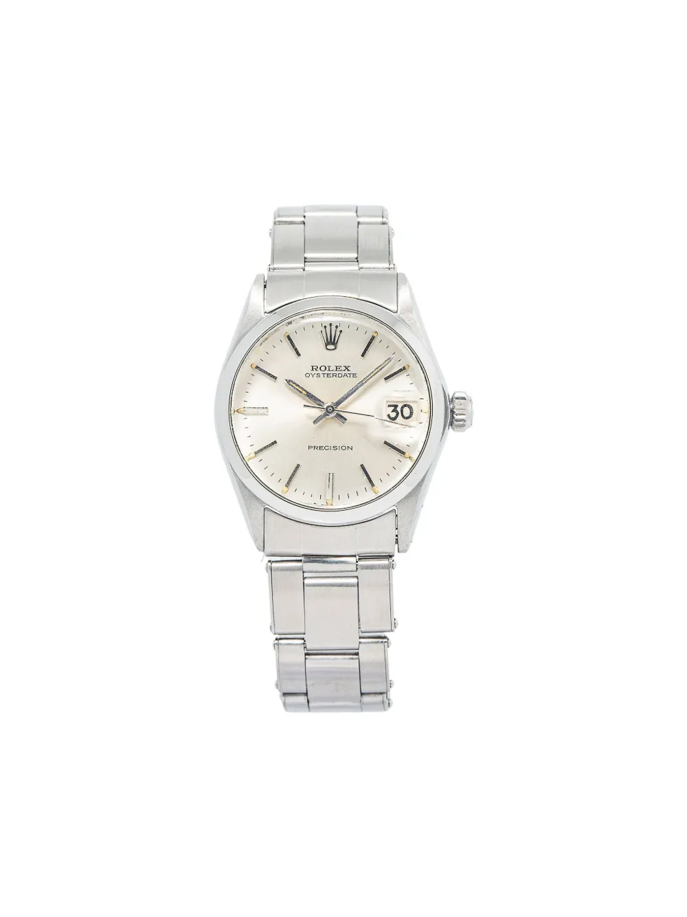 Rolex pre-owned Oysterdate 30mm | Gold | Image 1