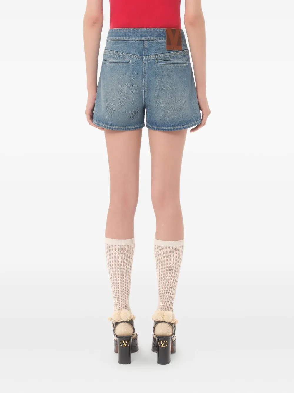 VALENTINO DENIM SHORTS 
