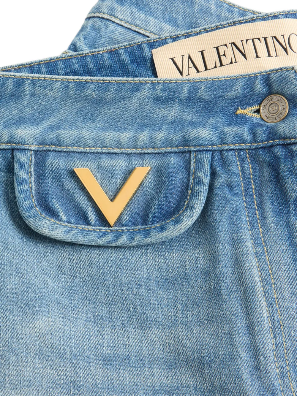 Valentino Garavani Denim Shorts | Blue | FARFETCH
