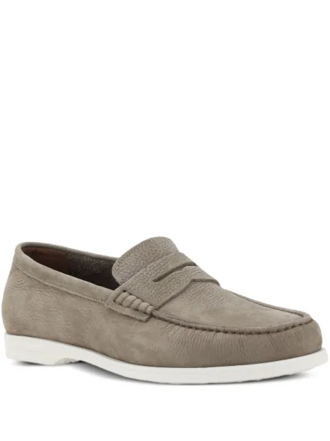 Fratelli Rossetti suede penny loafers