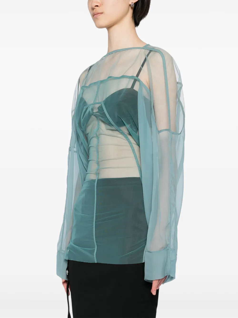 Rick Owens Hollywood top Groen